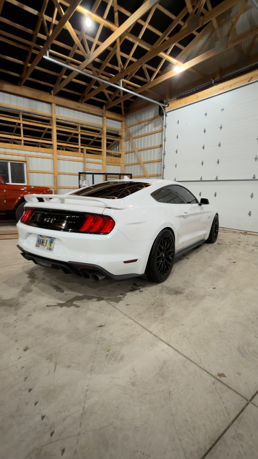 Restored headlights after detailing